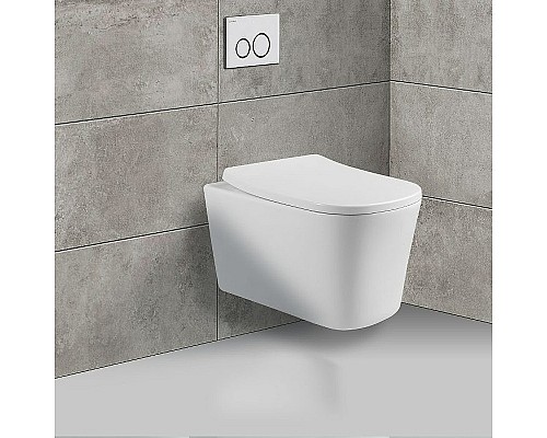 Унитаз Vincea Arco Rimless VT1-36 подвесной с сиденьем Микролифт