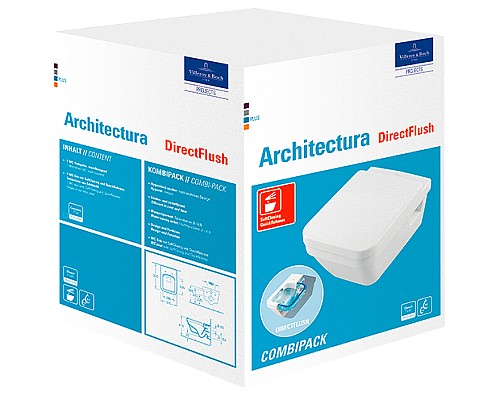 Унитаз Villeroy&Boch Architectura 5685HR01 подвесной с сиденьем Микролифт