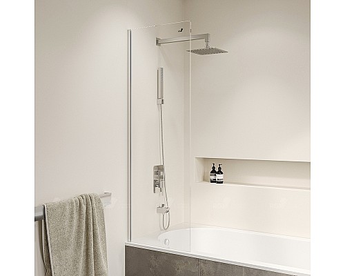 Шторка на ванну RGW Screens SC-056 40х150 351105640-11 профиль Хром стекло прозрачное