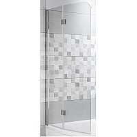 Шторка на ванну Riho Novik Z500 90 G003040120 (GZT9200089) профиль Хром стекло прозрачное