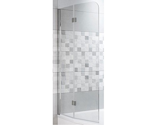 Шторка на ванну Riho Novik Z500 90 G003040120 (GZT9200089) профиль Хром стекло прозрачное