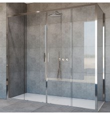 Душевой уголок Vincea Garda 170х80 профиль Хром стекло прозрачное