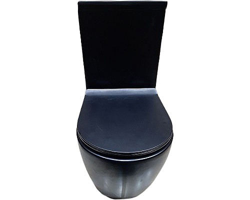 Унитаз компакт CeramaLux 2166-1MB с бачком и сиденьем Микролифт