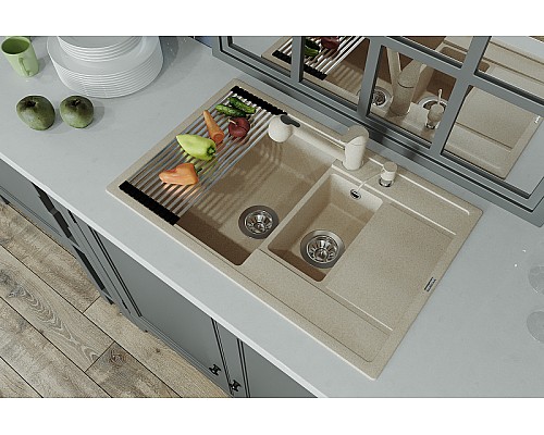 Кухонная мойка Florentina Липси-780К 20.250.D0780.202 Шампань