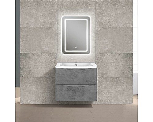 Тумба под раковину Vincea Paola VMC-2P600BT подвесная Beton