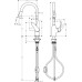 Смеситель для кухни Hansgrohe Focus M429-H220 Сталь