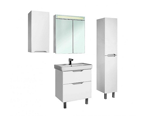 Тумба под раковину Dreja Q Plus 60 99.0004 Белый глянец