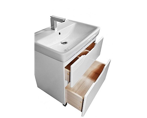 Тумба под раковину Dreja Q Plus 60 99.0004 Белый глянец