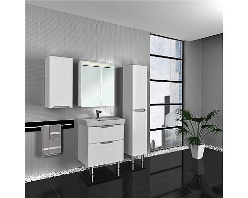 Тумба под раковину Dreja Q Plus 60 99.0004 Белый глянец