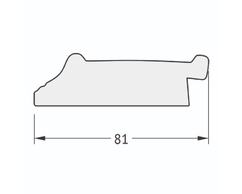 Зеркало Evoform Exclusive-G 169х95 BY 4397 с гравировкой в багетной раме - Черный ардеко 81 мм