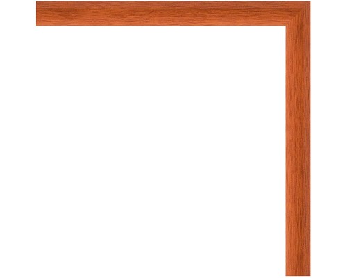 Зеркало Evoform Definite 128х68 BY 0739 в багетной раме - Вишня 22 мм