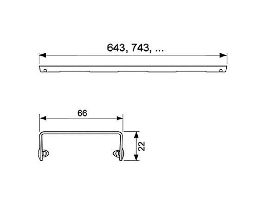 Декоративная решетка TECE drainline quadratum 600950 Декоративная решетка TECE drainline quadratum 600950