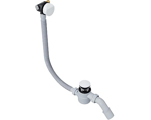 Слив-перелив Excellent Hover 60/80/100 ARIN.3410WH click-clack с наливом Белый матовый