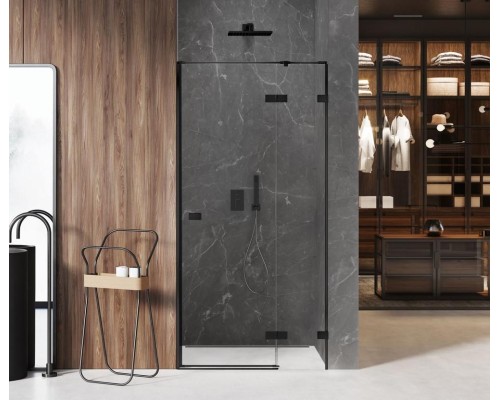 Душевая дверь NEW TRENDY AVEXA BLACK 90x200 (черный)