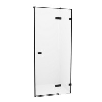 Душевая дверь NEW TRENDY AVEXA BLACK 90x200 (черный)
