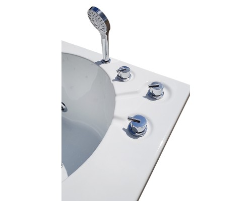 Смеситель на борт ванны Royal Bath Hardon Хром