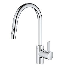 Смеситель Grohe для мойки с выдвижным аэратором 31481001