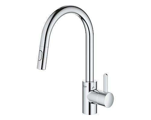 Смеситель Grohe для мойки с выдвижным аэратором 31481001