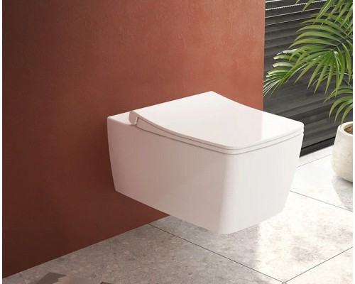 Комплект унитаза с инсталляцией Vitra Metropole с сиденьем Микролифт и клавишей смыва матовый