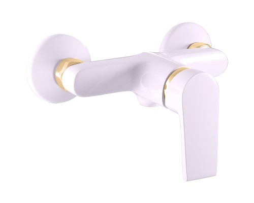 Смеситель для душа Rav Slezak Colorado CO181.5BZ Белый глянцевый Золото