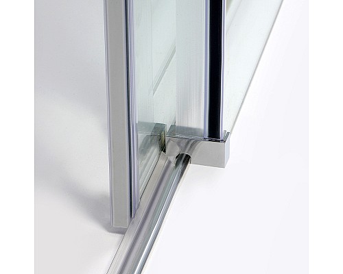 Душевой уголок WasserKRAFT Dinkel 130x80 58R32 профиль Хром стекло прозрачное