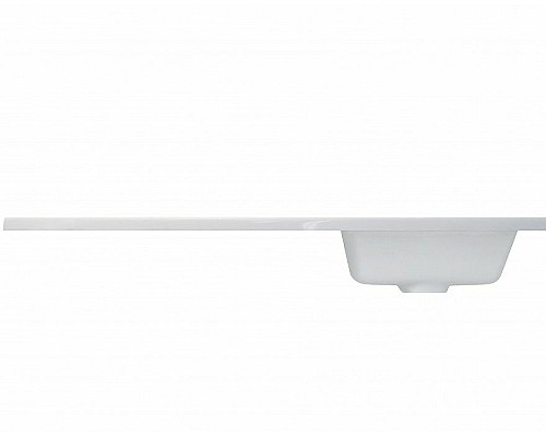 Раковина Эстет Даллас 110 R ФР-00001668 над стиральной машиной Белая