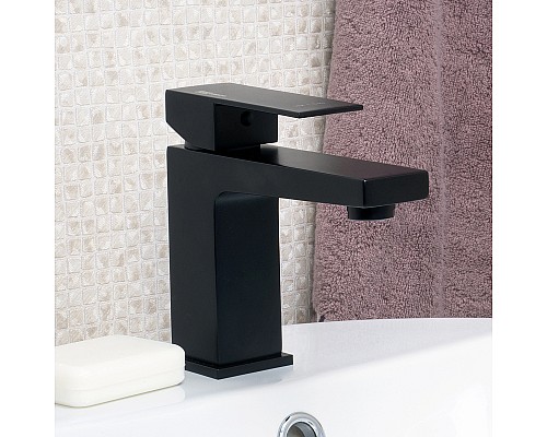 Смеситель для раковины WasserKRAFT Abens 2003 Чёрный матовый