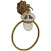 Дозатор для жидкого мыла с кольцом для полотенец Migliore Cleopatra 16627 Бронза