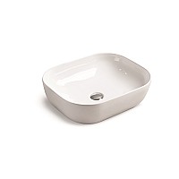 Раковина керамическая накладная SantiLine SL-1046