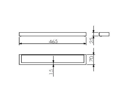 Полотенцедержатель Langberger Black Edition 30001D-BP Черный матовый