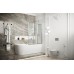 Шторка на ванну Ambassador Bath Screens 90х140 профиль Хром стекло прозрачное