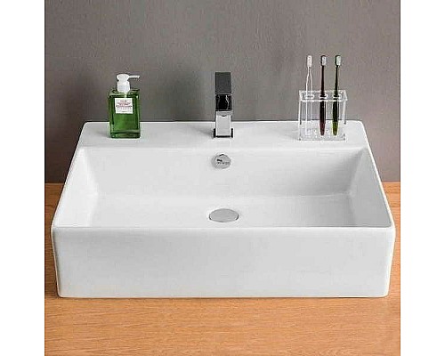 Раковина Artceram Quadro 50 QUL002 01 00 Белая глянцевая Раковина Artceram Quadro 50 QUL002 01 00 Белая глянцевая