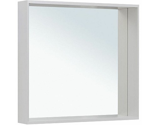 Зеркало Allen Brau Reality 80 1.32018.02 с подсветкой Серебро браш с сенсорным выключателем