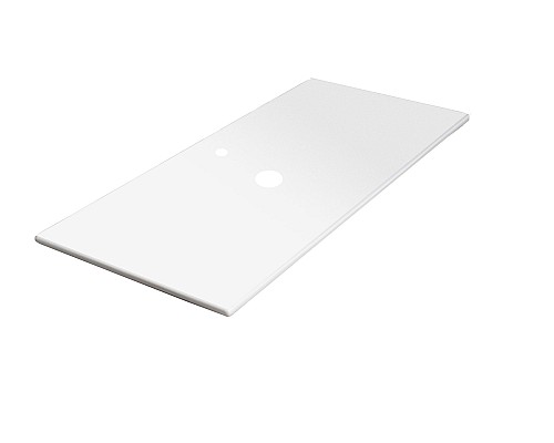 Столешница прямая белая 80 Armadi Art Vallessi