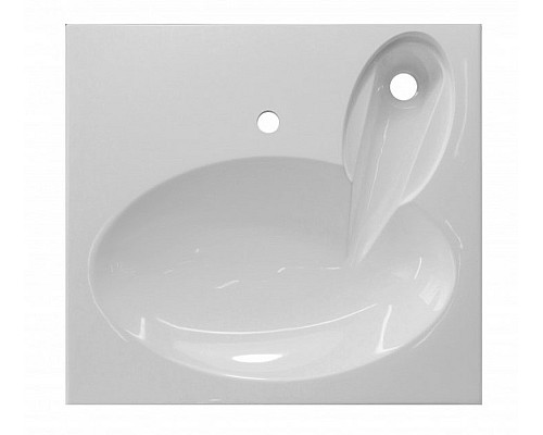 Раковина Эстет Lea 60 ФР-00003451 на стиральную машину Белая