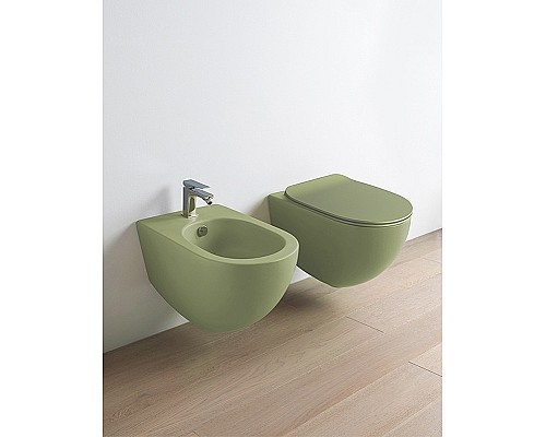 Унитаз Artceram File 2.0 FLV004 42 00 подвесной Petrolio без сиденья