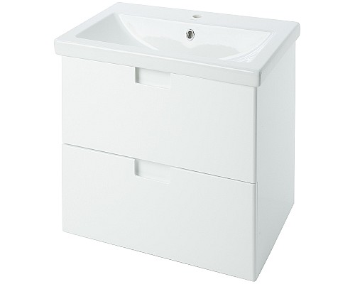 Тумба под раковину Bellezza Пегас 50 4630406180011 подвесная Белая