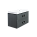 Тумба под раковину La Fenice Cubo Grigio TWIN серый 90