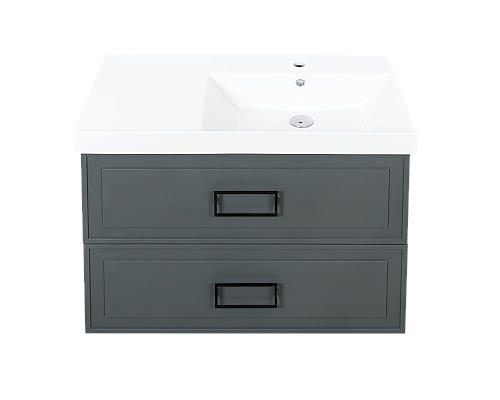 Тумба под раковину La Fenice Cubo Grigio TWIN серый 90