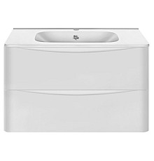 Тумба под раковину Vincea Paola VMC-2P800GW подвесная G.White