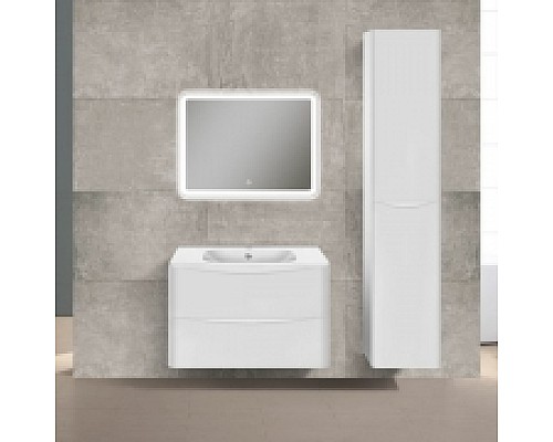 Тумба под раковину Vincea Paola VMC-2P800GW подвесная G.White