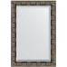 Зеркало Evoform Exclusive 93х63 BY 1176 с фацетом в багетной раме - Серебряный бамбук 73 мм