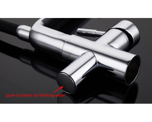 Смеситель для кухни Gappo G4398-7 Хром Черный