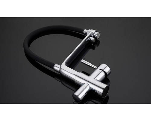 Смеситель для кухни Gappo G4398-7 Хром Черный