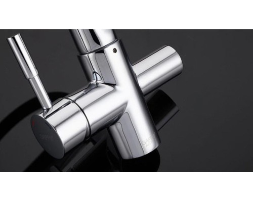 Смеситель для кухни Gappo G4398-7 Хром Черный