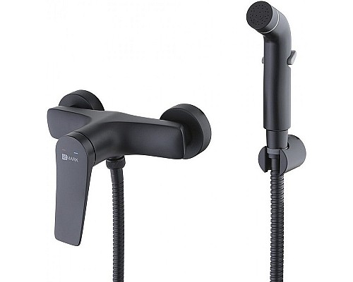 Гигиенический душ со смесителем Lemark Bronx LM3718BL Черный
