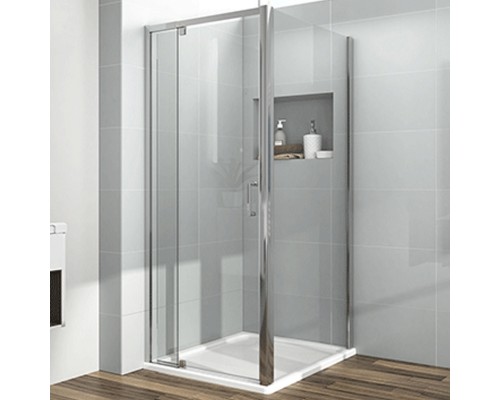 Душевой уголок Vincea Intra 90х90 VSR-1I809090CL профиль Хром стекло прозрачное