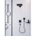 Косметическое зеркало Hansgrohe AddStoris с увеличением Черное матовое