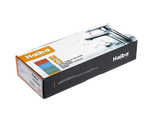 Смеситель для кухни Haiba HB4204 Хром