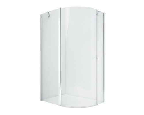 Душевое ограждение NEW TRENDY NEW SOLEO 100x80x195 (хром)
